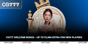 CG777 Welcome Bonus