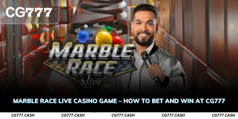 Marble Race Live Casino Game