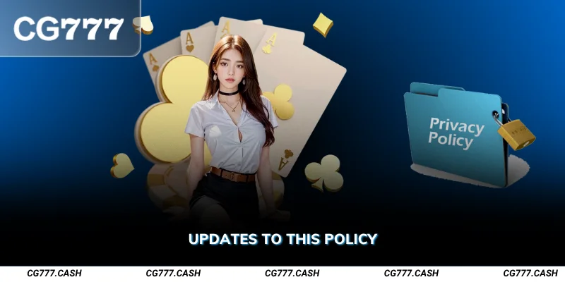 Updates to This Policy